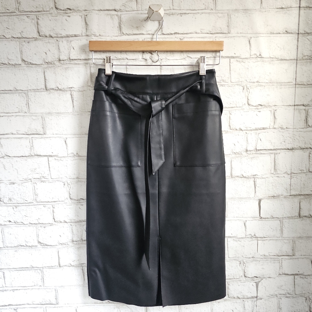 Express Black Pencil Skirt